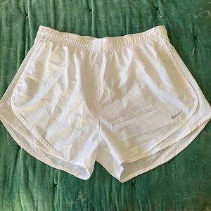 White Nike Shorts